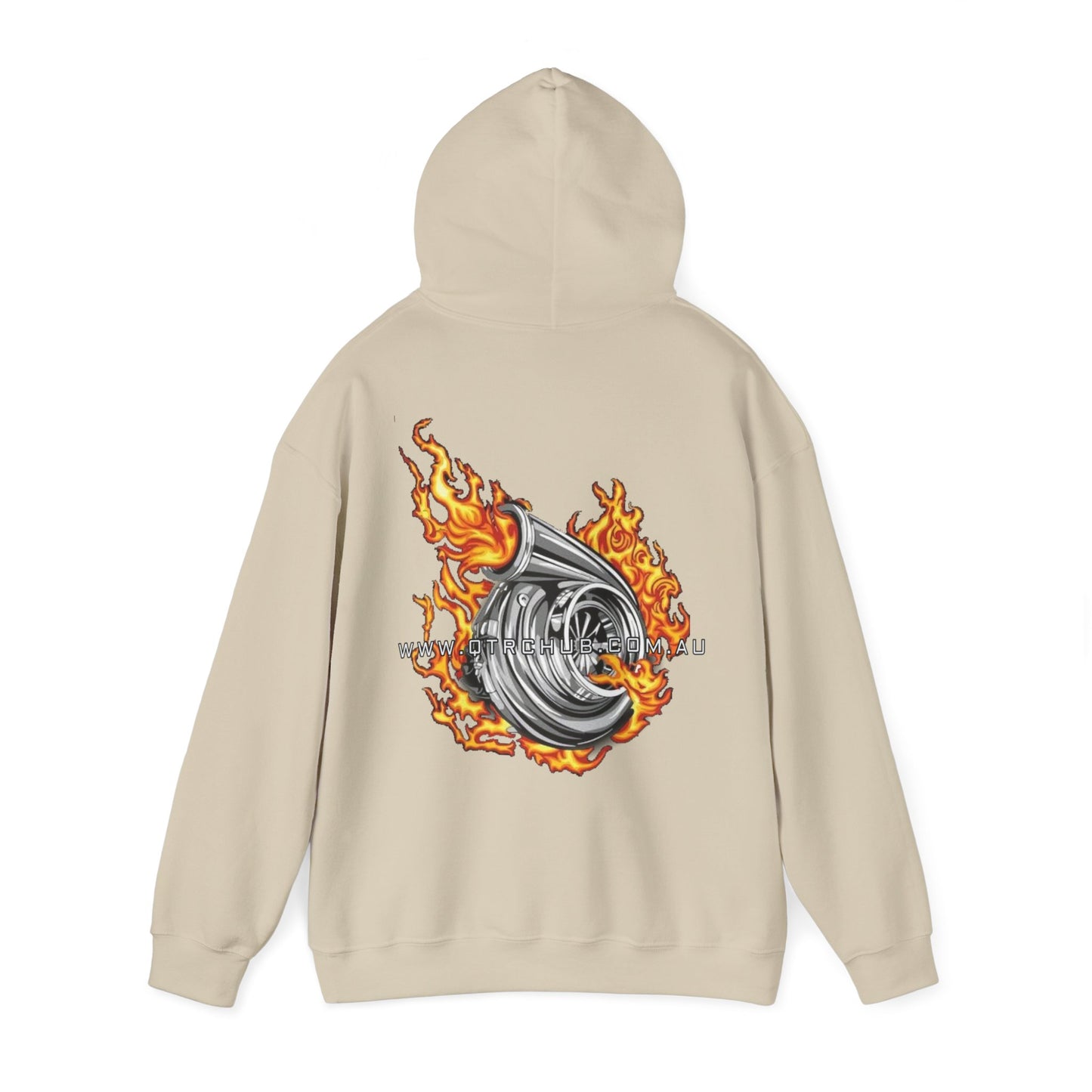 1/4 chub flame  hoodie