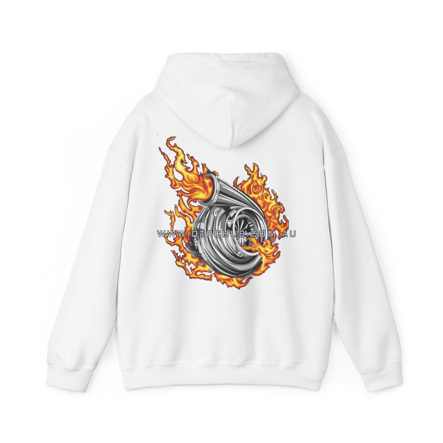 1/4 chub flame  hoodie