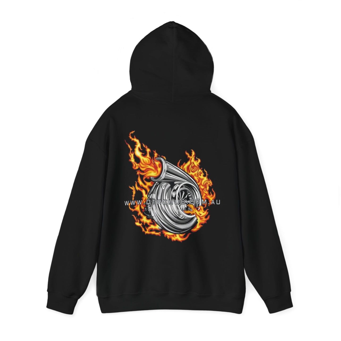 1/4 chub flame  hoodie