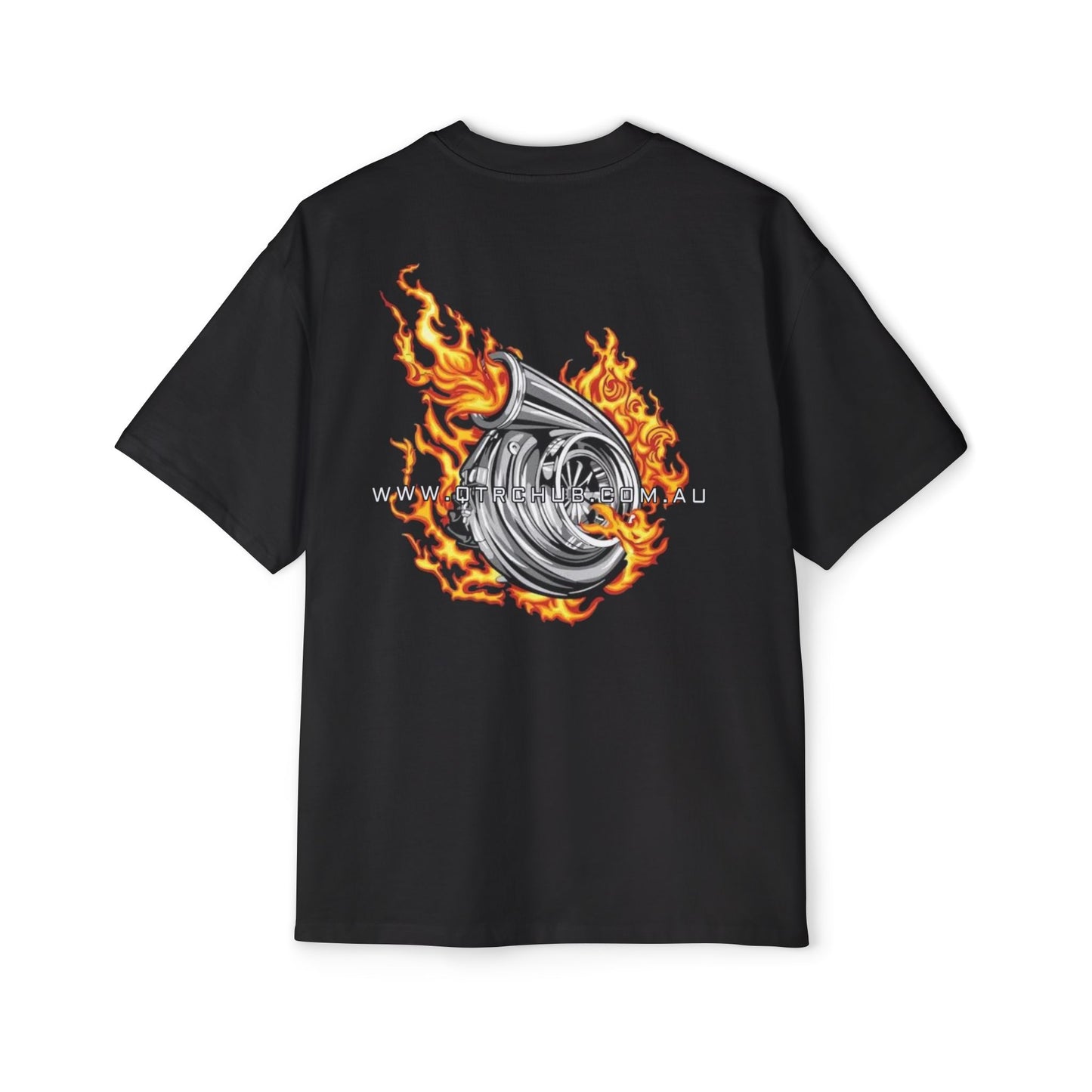 1/4 chub flame Oversized Tee