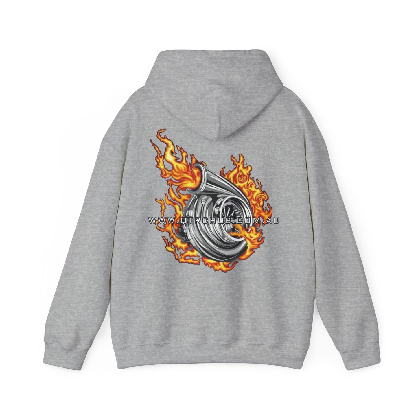 1/4 chub flame  hoodie