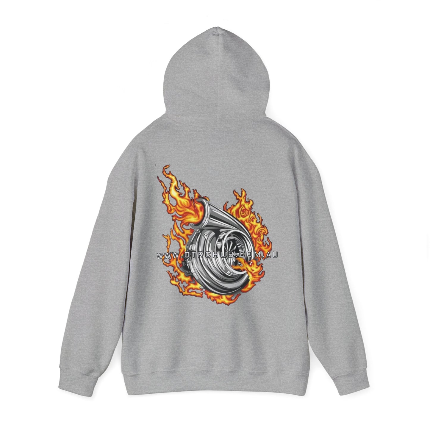 1/4 chub flame  hoodie