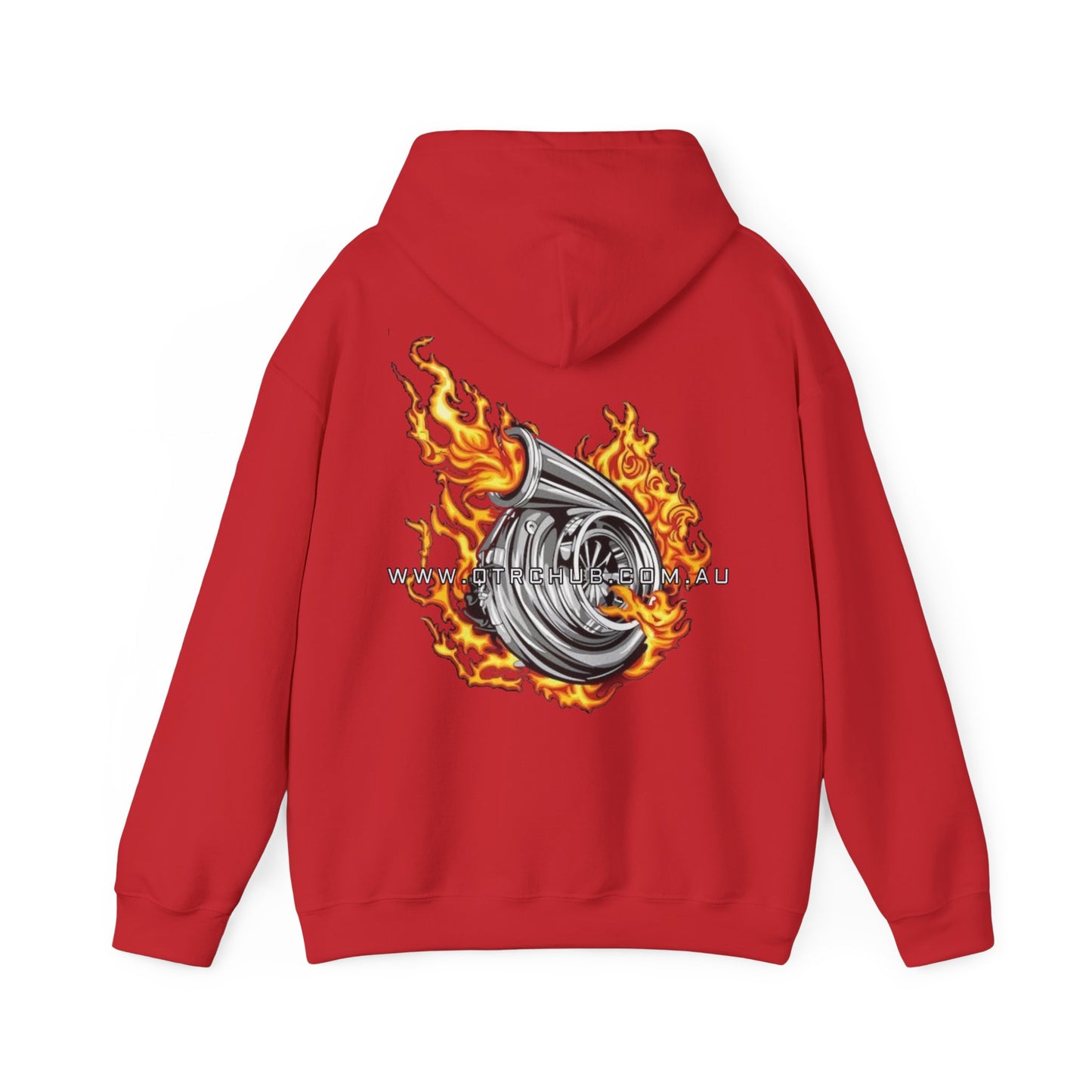 1/4 chub flame  hoodie