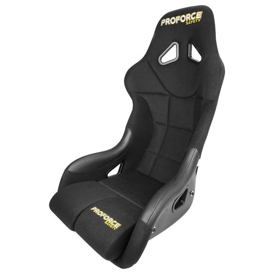 Proforce Racing Seat, FIA. Highback Bucket, Glass Fiber Reinforce Plastic Lightweight, Black Velour, Each
PART NUMBER:PFS-RTS600