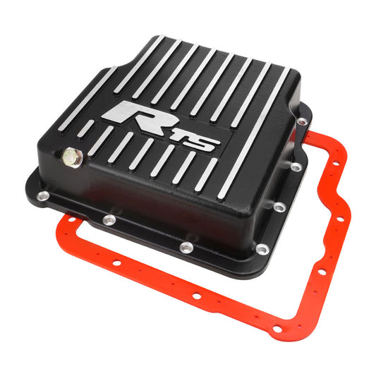 RTS Transmission Pan, Deep, Aluminium, GM Trimatic Holden, Commodore, Finned, Black Powdercoat, Kit
PART NUMBER:RTS20300