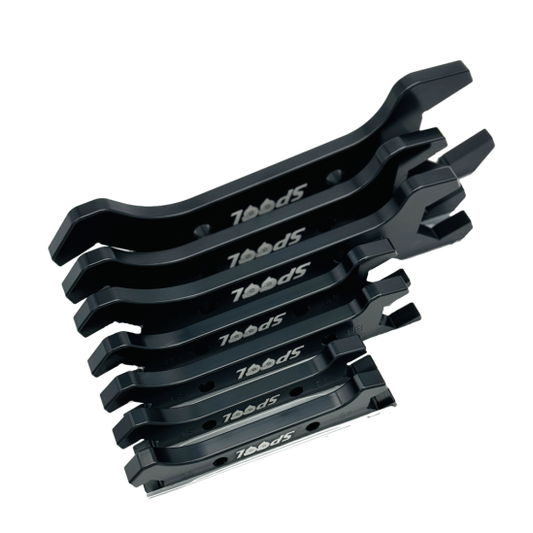 Double End Hose End Wrenches - AN3 to AN-16 - set of 7